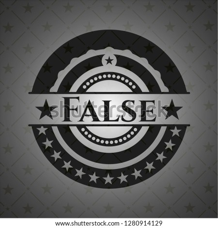 False black emblem