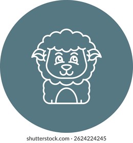 Diseño de ícono de Vector de línea FALSE