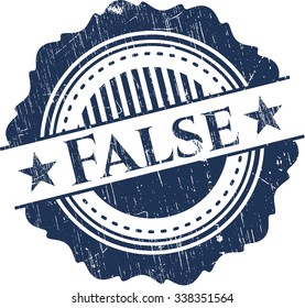 False rubber seal