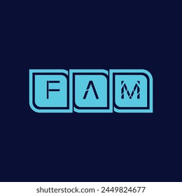 FAM Creative logo And Icon Design