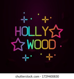 Fame Hollywood nolan  icon Simple thin line, outline vector of fame icons for ui and ux, website or mobile application