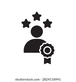 fame icons outline and Flat Style,transparent background