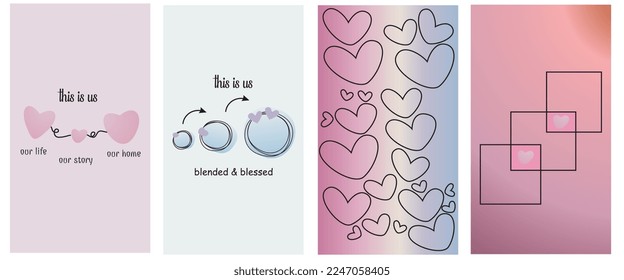 familly quotes. suitable for social media and web adv. good for social media story 