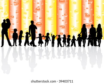Family and abstract vector