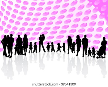 Family and abstract vector