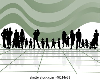 Family and abstract vector