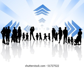 Family and abstract vector