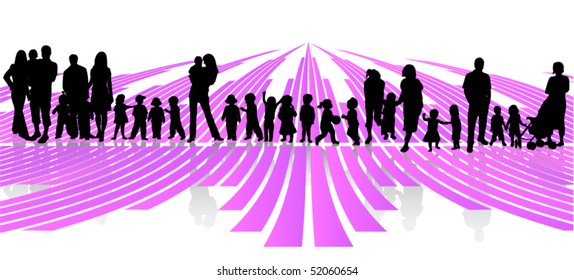 Family and abstract vector