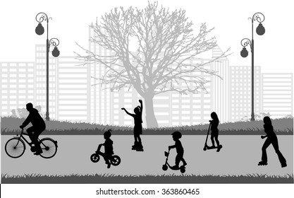 Family active sports.