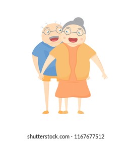 Family activity is smilling on white background. Vector illustration in flat design.