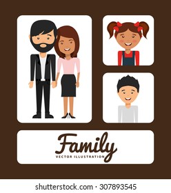 family album design, vector illustration eps10 graphic 