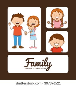family album design, vector illustration eps10 graphic 