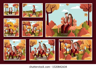 Family and Autumn season design