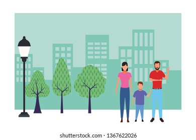 family avatar cartoon character
