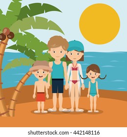 family beach vacation design 