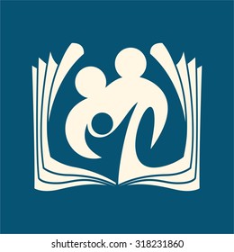 Family and Bible icon