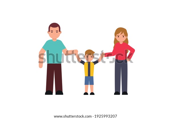 Family Big Family Small Family Illustrations Stock Vector (Royalty Free ...