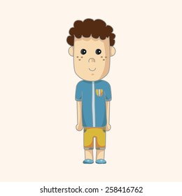 family boy character theme elements