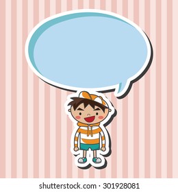 family boy character theme elements