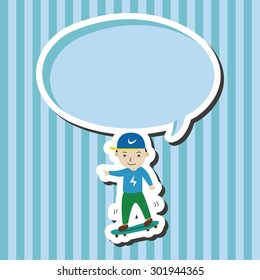 family boy character theme elements