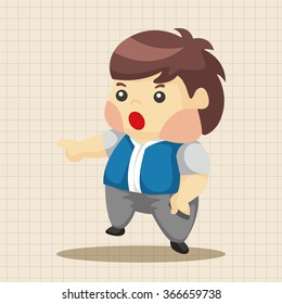 family boy character theme elements