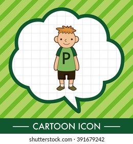 family boy character theme elements