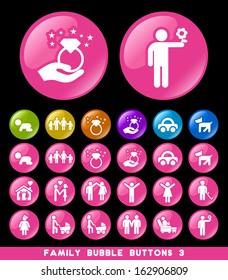 Family Bubble Buttons 3.