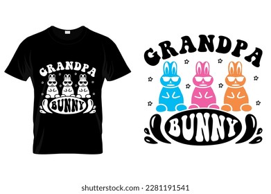 Family Bunny SVG Design Vector Easter Shirt,  Easter QuotesHappy Easter's Day,  Easter Bunny 