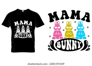 Family Bunny SVG Design Vector Easter Shirt,  Easter QuotesHappy Easter's Day,  Easter Bunny 