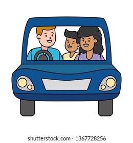 Family Car Stock Vector (Royalty Free) 1367728256 | Shutterstock