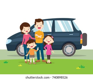 3,352 Family Driving Van Stock Vectors, Images & Vector Art 