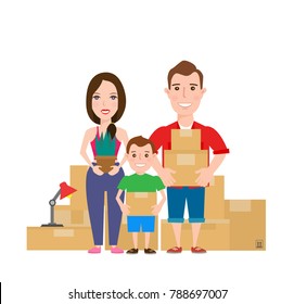 Illustration Stickman Family Kid Girls Making Stock Vector (Royalty ...