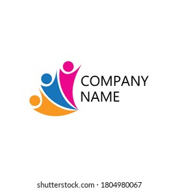 family care adoption vector design illustration