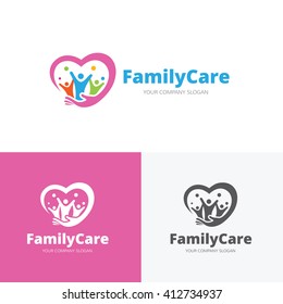 Family Care Logo Template