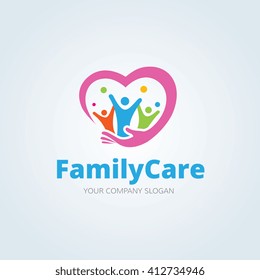 Family Care Logo Template.