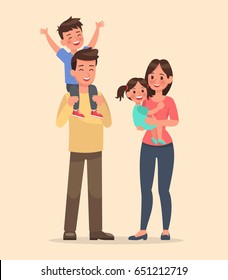 Family Character Vector Design Set