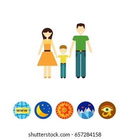 Family with child