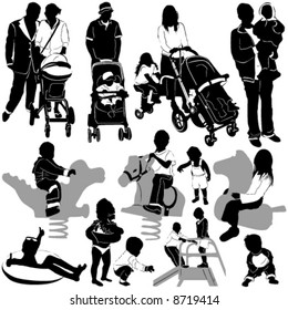 family and children group