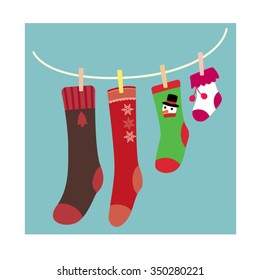 Family Christmas Sock