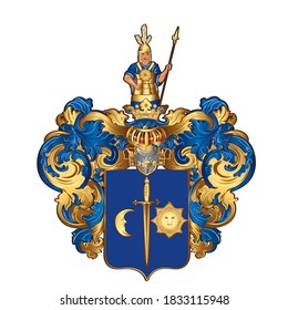 family coat of arms, julele, congratulatory