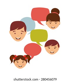 family concept design, vector illustration eps10 graphic 