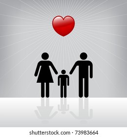 Family conceptual image. Vector.