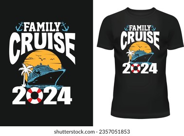 Family Cruise t shirt design