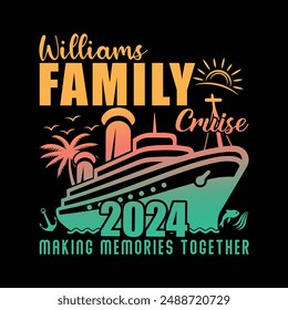 Family Cruise T Shirts 2024