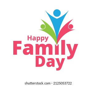 Family Day Logo Vector Eps 10 Stock Vector (Royalty Free) 2125053722 ...