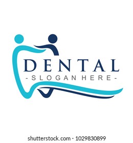 Family Dental Care Logo Vector