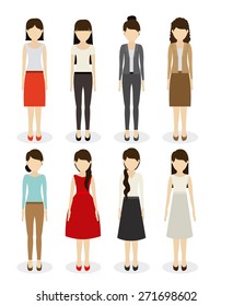 Family design over white background, vector illustration