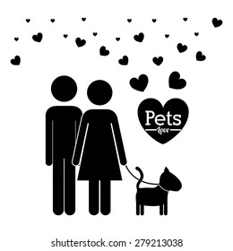 Family design over white background, vector illustration 