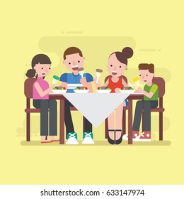 Family dinner 