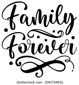 Family Forever SVG Design | Family SVG Cut Files 2